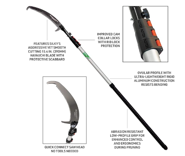 Telescoping Polesaw Notch | Arborist Supply Co. Inc.