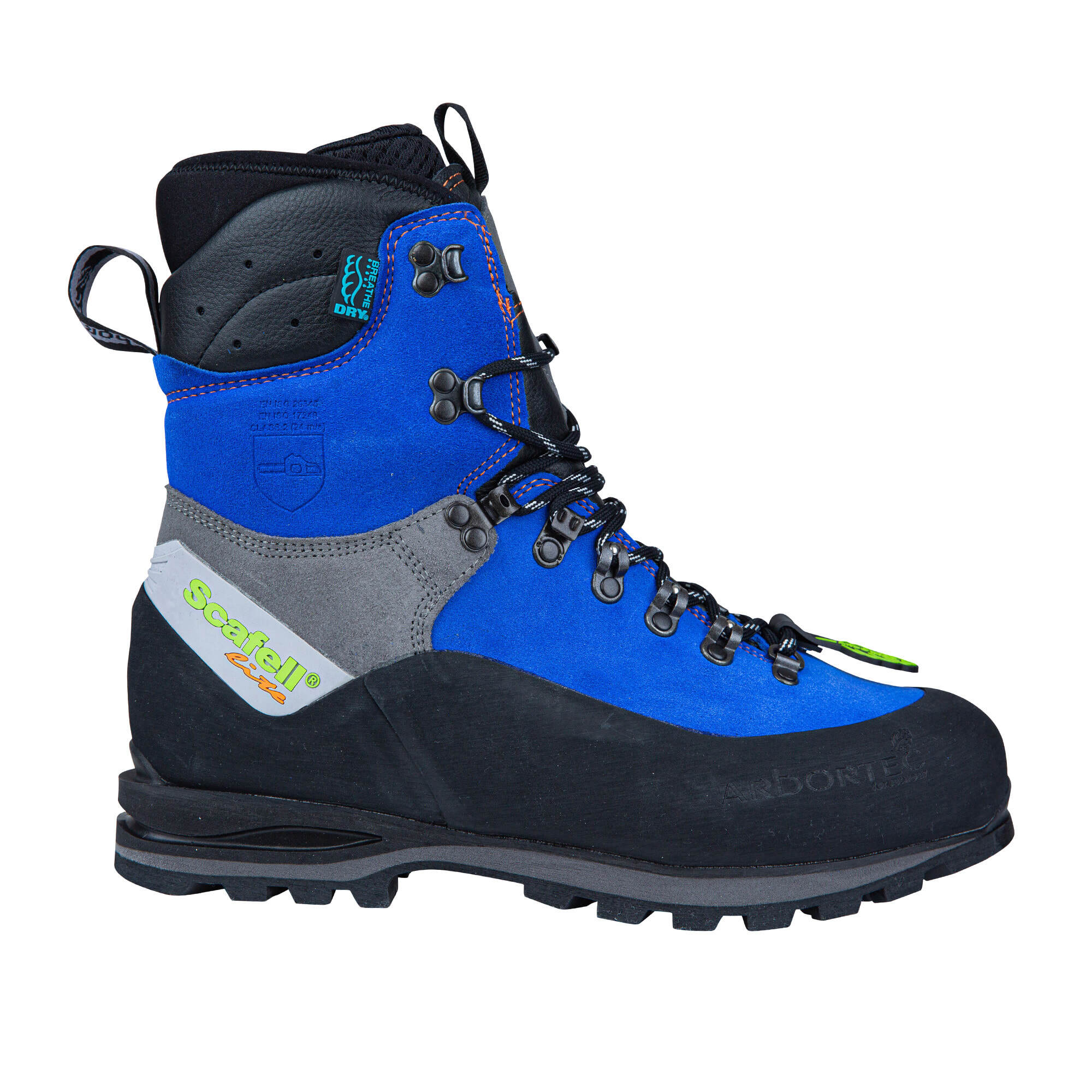 Chainsaw best sale climbing boots